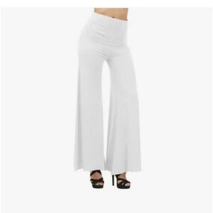 Beach Break Off White Wide Leg Cover Up